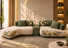 Botanical Harmony Luxury Modular Sectional Sofa