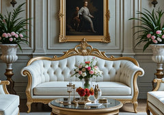 European Design Royal Grandeur wooden Carved Sofa Set