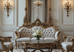 European Design Imperial Elegance wooden Carved Sofa Set