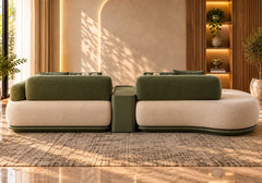 Botanical Harmony Luxury Modular Sectional Sofa