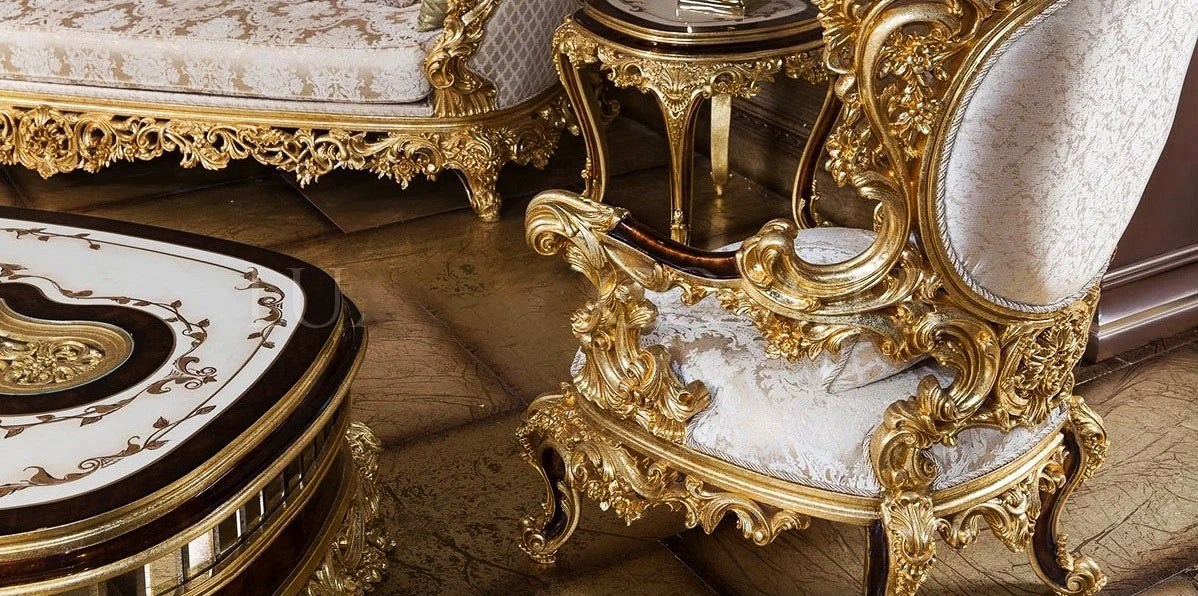 royal and luxury arm chair