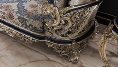 deep and finish carving on sofa set