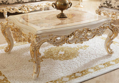 royal look white table