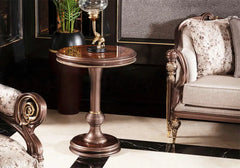 beautiful brown color corner table