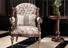 royal look antique arm chair