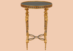 Royal Luxury Antique Neoclassical Style Side Table