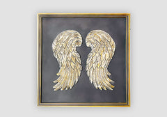 Rustic Hand-Carved Wooden Decorative Wall Hanging Art