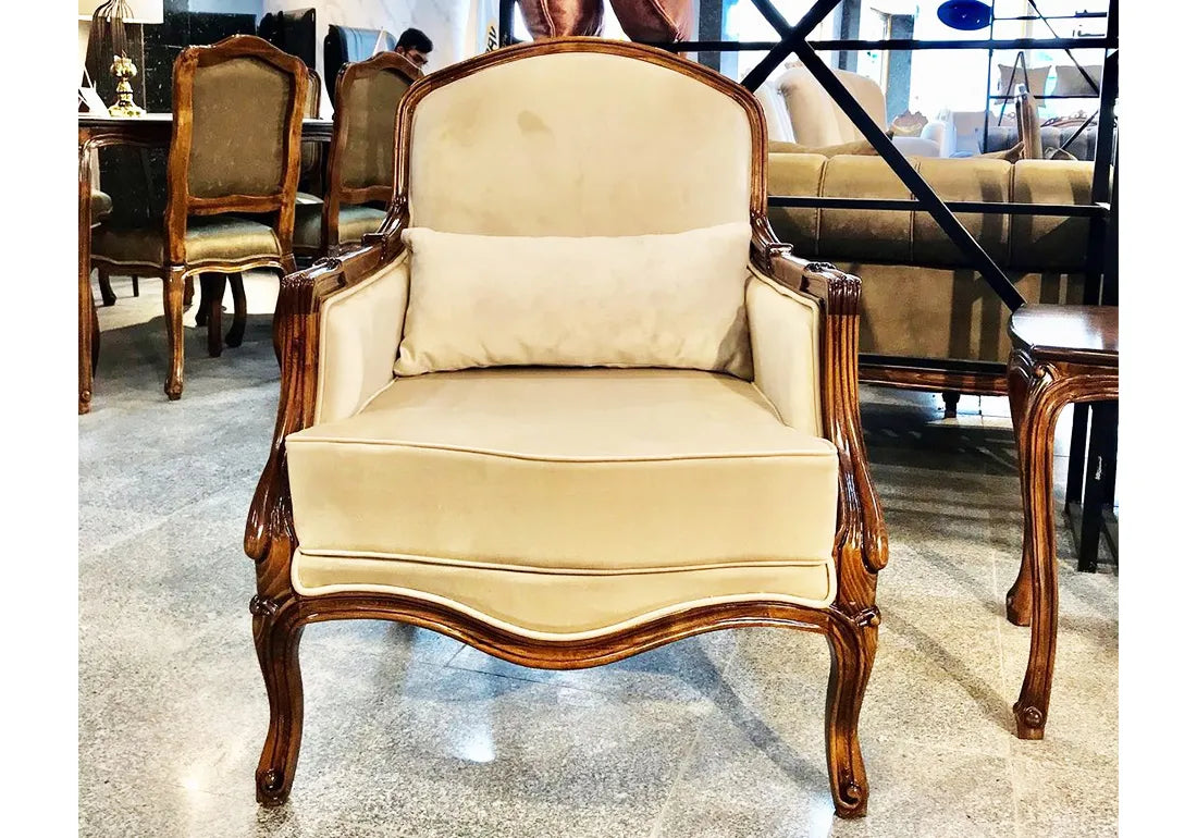 Classical Brown Color Sofa Chair
