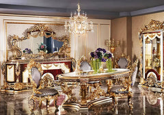 Royal Luxury Europe Dining Table Set