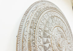 Vintage Carved Wooden Handicrafts Decorative Wall Hanging Art