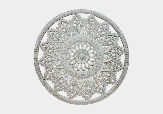 Heritage Harmony Hand Carved Wooden Wall Art