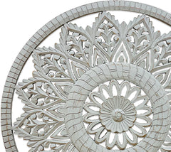 Heritage Harmony Hand Carved Wooden Wall Art