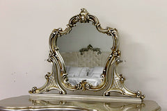 Luxury Exquisite Shiny Carving Dressing Table