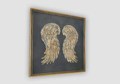 Rustic Hand-Carved Wooden Decorative Wall Hanging Art