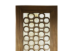 Heritage Bloom Hand Carved Mirror Frame