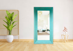 Vintage Majesty Hand Carved Full Length Mirror