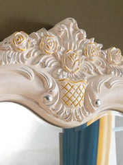 Luxury Modern European Style Carving Dressing Table