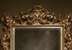 Heritage Elegance Solid Teak Console With Mirror