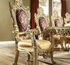 Luxury Modern Solid Teak Wood Dining Table Set