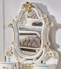 Luxury Modern Bespoke Style Carving Dressing Table