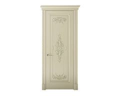 Classic European Style Hand Carved Wooden Door