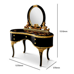 Luxury French Style Carving Dressing Table
