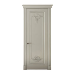Refined Solid Wood Hand Carved Door