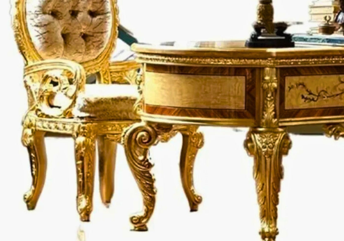 Hand Crafted Teak Wooden Office Desk