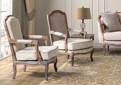 Luxury Antique Handcrafted Wooden French Style Sofa Set