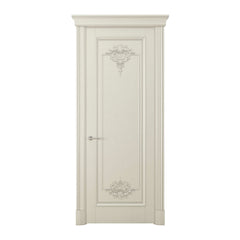 Refined Solid Wood Hand Carved Door