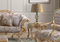 Luxury Antique Wooden Handcrafted Carving Sofa Set