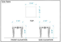 Luxury Look Classical Handmade Omaha Sofa Set