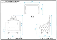 Royal And Luxury Heavy Wooden Crafted Sofa Set