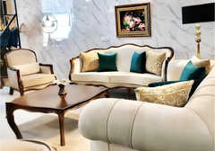 classical wooden sofa set