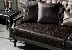 3 seater sofa and corner table