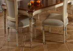 Elegant Classic Wooden Handcrafted Dining Table Set