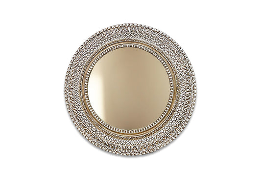 Rustic Carved Handcrafted Wooden Furniture Mirror