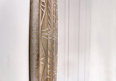 Antique Premium Wooden Round Wall Clock Handicraft