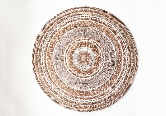 Vintage Carved Wooden Handicrafts Decorative Wall Hanging Art