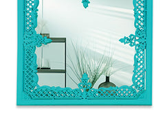 Classic Wooden Handicraft Carved Furniture Wall Mirror