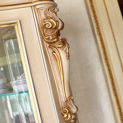 clean and glossy wooden carving