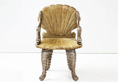 Premium Design Handmade Wooden Grotto Arm Chair