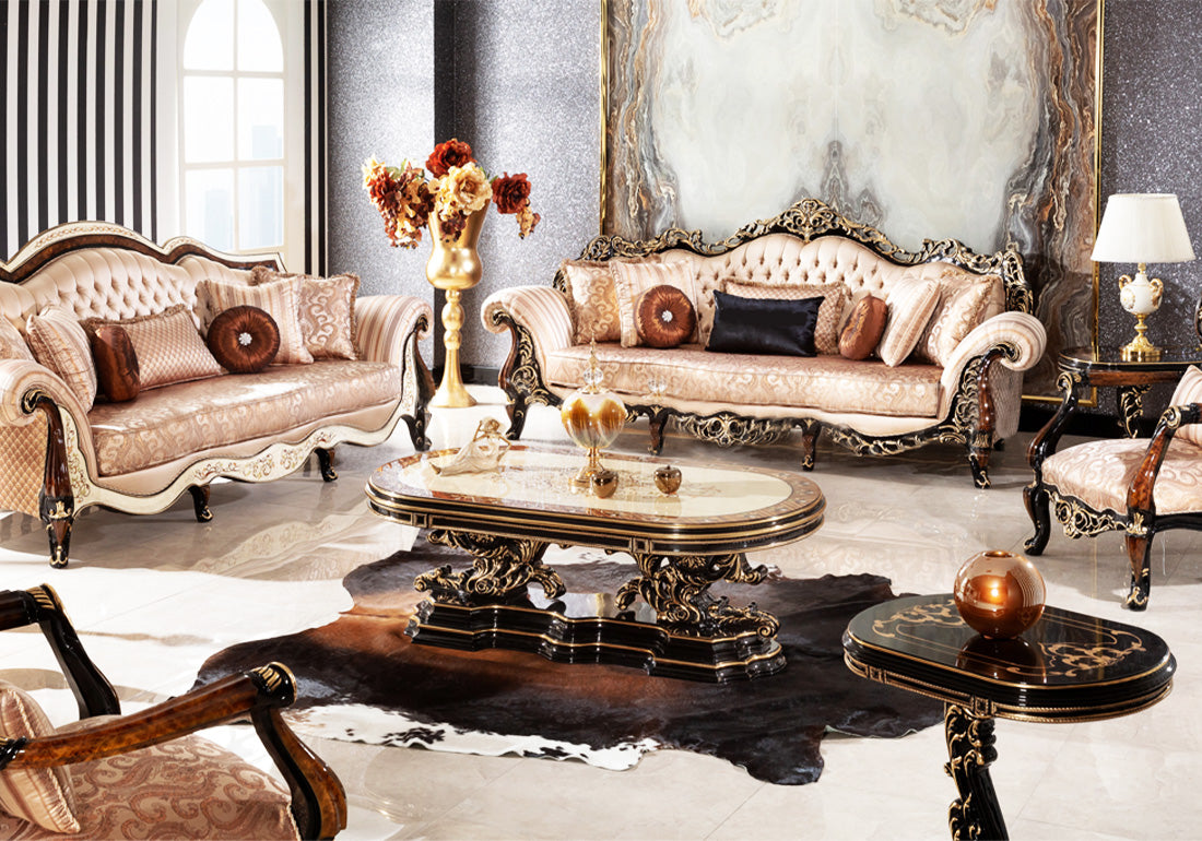 Black Color Sofa set