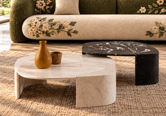 Botanical Bloom Premium 3-Seater Sofa Set with Coffee Tables