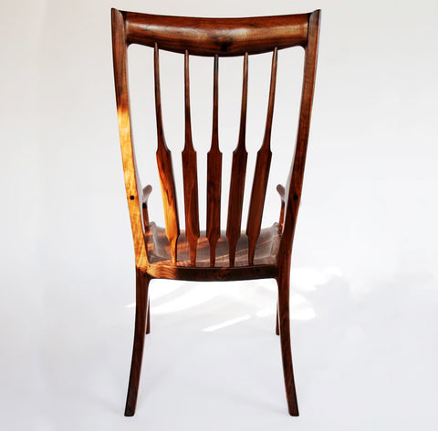 Handcrafted High Back Arm Chair