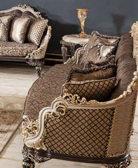side view of 3 seater sofa