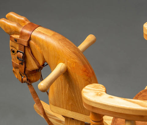 Wooden Rocking Horse Toy For Kids