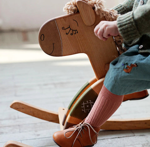 Cute Personalized Rocking Horse Toy For Kids