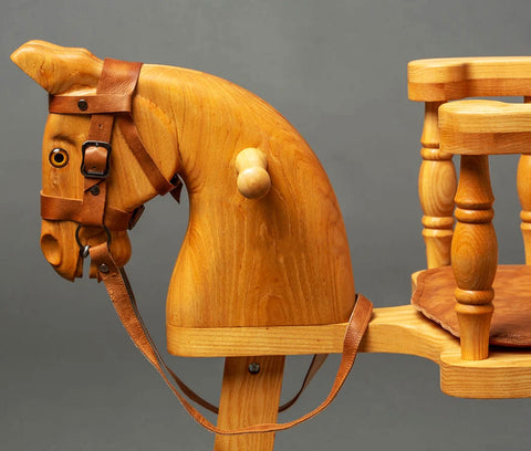 Wooden Rocking Horse Toy For Kids