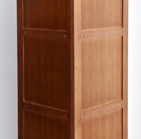 Modern Style Teakwood Corner Bookcase